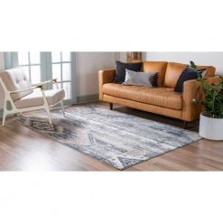 Deals ✔️ Portland Orford Navy/Tan 10 ft. x 13 ft. Area Rug by Unique Loom 🎉 -Unique Loom Shop navy tan unique loom area rugs 3147110 fa 1000