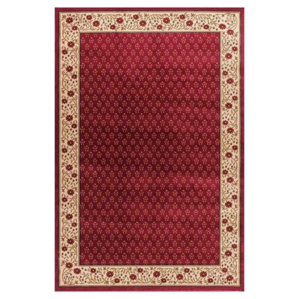 Hot Sale ๐ฅ Jewel Harmony Red 8 ft. x 10 ft. Area Rug by Concord Global Trading ๐ฏ 3 Hot Sale ๐ฅ Jewel Harmony Red 8 ft. x 10 ft. Area Rug by Concord Global Trading ๐ฏ