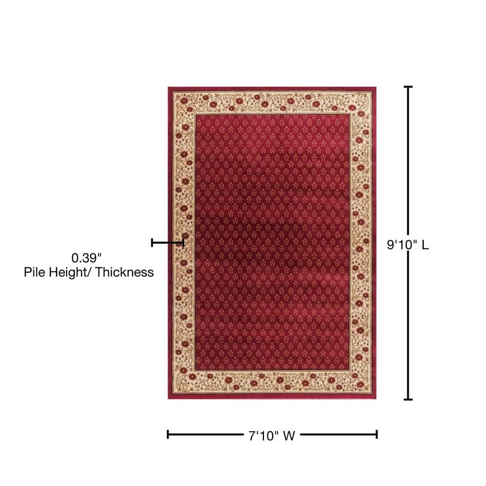 Hot Sale ๐ฅ Jewel Harmony Red 8 ft. x 10 ft. Area Rug by Concord Global Trading ๐ฏ 6 Hot Sale ๐ฅ Jewel Harmony Red 8 ft. x 10 ft. Area Rug by Concord Global Trading ๐ฏ - Image 4