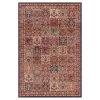 Coupon 🔔 Jewel Panel Red 8 ft. x 10 ft. Area Rug by Concord Global Trading ⭐ -Unique Loom Shop red concord global trading area rugs 40807 64 1000