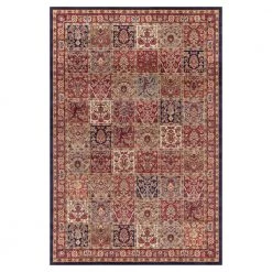 Coupon ๐ Jewel Panel Red 8 ft. x 10 ft. Area Rug by Concord Global Trading โญ