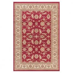 Best deal 👏 Jewel Antep Red 8 ft. x 10 ft. Area Rug by Concord Global Trading 🎁
