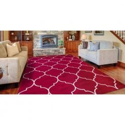 Best Pirce 👍 Jefferson Collection Morocco Trellis Red 8 ft. x 10 ft. Area Rug by Concord Global Trading 👏 23 Best Pirce 👍 Jefferson Collection Morocco Trellis Red 8 ft. x 10 ft. Area Rug by Concord Global Trading 👏 -Unique Loom Shop red concord global trading area rugs 69607 31 1000