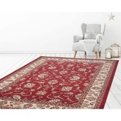 Deals ❤️ Chester Sultan Red 7 ft. x 9 ft. Area Rug by Concord Global Trading 🔥 -Unique Loom Shop red concord global trading area rugs 97506 44 1000