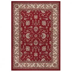 Deals โค๏ธ Chester Sultan Red 7 ft. x 9 ft. Area Rug by Concord Global Trading ๐ฅ