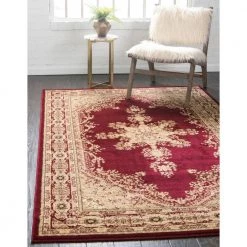 Best Sale ❤️ Versailles Louis Red 10' 6 x 16' 5 Area Rug by Unique Loom 🧨 -Unique Loom Shop red unique loom area rugs 3120373 31 1000