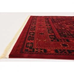 Flash Sale ✨ Tekke Lincoln Red 7' 0 x 10' 0 Area Rug by Unique Loom ❤️ -Unique Loom Shop red unique loom area rugs 3126439 1f 1000