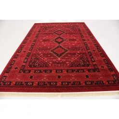 Flash Sale ✨ Tekke Lincoln Red 7' 0 x 10' 0 Area Rug by Unique Loom ❤️ -Unique Loom Shop red unique loom area rugs 3126439 a0 1000