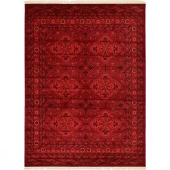 Flash Sale 🔥 Tekke McKinley Red 9' 0 x 12' 0 Area Rug by Unique Loom 🎁