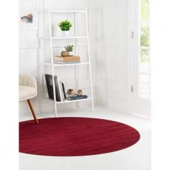 Budget 🎁 Williamsburg Solid Red 8' 0 x 8' 0 Round Rug by Unique Loom 🛒 15 Budget 🎁 Williamsburg Solid Red 8' 0 x 8' 0 Round Rug by Unique Loom 🛒 -Unique Loom Shop red unique loom area rugs 3129858 c3 1000