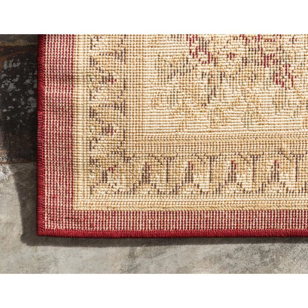 Cheap 😀 Versailles Phillipe Red 8' 0 x 11' 4 Area Rug by Unique Loom 🌟 4 Cheap 😀 Versailles Phillipe Red 8' 0 x 11' 4 Area Rug by Unique Loom 🌟 - Image 2