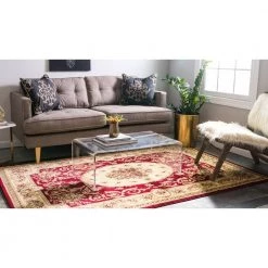 Cheap 😀 Versailles Phillipe Red 8' 0 x 11' 4 Area Rug by Unique Loom 🌟 15 Cheap 😀 Versailles Phillipe Red 8' 0 x 11' 4 Area Rug by Unique Loom 🌟 -Unique Loom Shop red unique loom area rugs 3129914 1f 1000