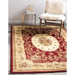 Cheap 😀 Versailles Phillipe Red 8' 0 x 11' 4 Area Rug by Unique Loom 🌟 17 Cheap 😀 Versailles Phillipe Red 8' 0 x 11' 4 Area Rug by Unique Loom 🌟 -Unique Loom Shop red unique loom area rugs 3129914 31 1000