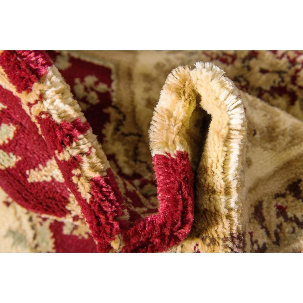Cheap 😀 Versailles Phillipe Red 8' 0 x 11' 4 Area Rug by Unique Loom 🌟 9 Cheap 😀 Versailles Phillipe Red 8' 0 x 11' 4 Area Rug by Unique Loom 🌟 - Image 7