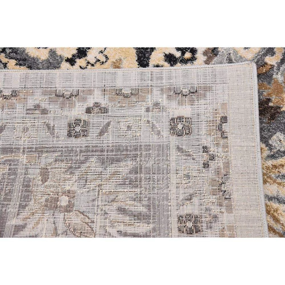 Cheapest โจ Tradition Amaryllis Silver 8' 4 x 8' 4 Square Rug by Unique Loom ๐งจ 6 Cheapest โจ Tradition Amaryllis Silver 8' 4 x 8' 4 Square Rug by Unique Loom ๐งจ - Image 4