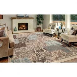 Best Pirce 👏 Chester Patchwork Soft 7 ft. x 9 ft. Area Rug by Concord Global Trading 😍 19 Best Pirce 👏 Chester Patchwork Soft 7 ft. x 9 ft. Area Rug by Concord Global Trading 😍 -Unique Loom Shop soft concord global trading area rugs 98616 1f 1000
