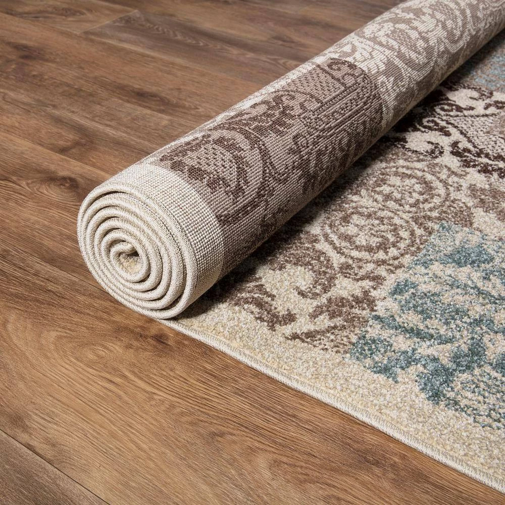 Best Pirce 👏 Chester Patchwork Soft 7 ft. x 9 ft. Area Rug by Concord Global Trading 😍 10 Best Pirce 👏 Chester Patchwork Soft 7 ft. x 9 ft. Area Rug by Concord Global Trading 😍 - Image 8