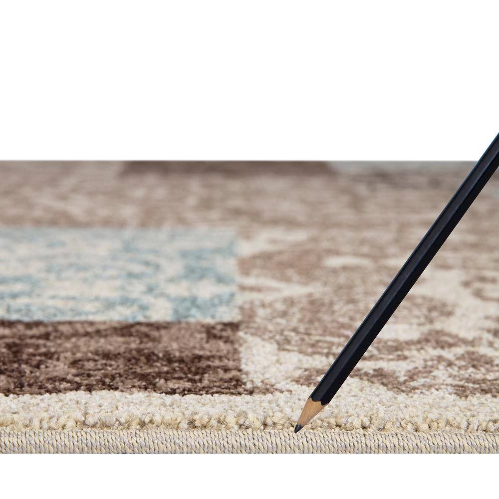 Best Pirce 👏 Chester Patchwork Soft 7 ft. x 9 ft. Area Rug by Concord Global Trading 😍 11 Best Pirce 👏 Chester Patchwork Soft 7 ft. x 9 ft. Area Rug by Concord Global Trading 😍 - Image 9