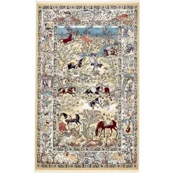 Discount 👏 Narenj Birmingham Tan 5' 0 x 8' 0 Area Rug by Unique Loom 🎁