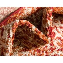 Cheap 👏 Autumn Traditions Terracotta 8' 0 x 10' 0 Area Rug by Unique Loom 😉 -Unique Loom Shop terracotta unique loom area rugs 3138141 1f 1000