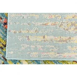 New 🥰 Vita Chagall Turquoise 8' 0 x 10' 0 Area Rug by Unique Loom ❤️ -Unique Loom Shop turquoise unique loom area rugs 3140043 1d 1000