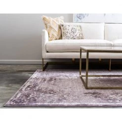 Best reviews of 🥰 Aberdeen Derbyshire Violet 8 ft. x 10 ft. Area Rug by Unique Loom 🔔 13 Best reviews of 🥰 Aberdeen Derbyshire Violet 8 ft. x 10 ft. Area Rug by Unique Loom 🔔 -Unique Loom Shop violet unique loom area rugs 3143579 c3 1000