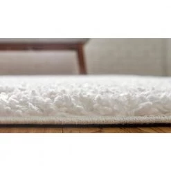 Best Sale ⌛ Davos Shag White 8 ft. x 8 ft. Round Area Rug by Unique Loom ✨ 16 Best Sale ⌛ Davos Shag White 8 ft. x 8 ft. Round Area Rug by Unique Loom ✨ -Unique Loom Shop white unique loom area rugs 3145935 4f 1000