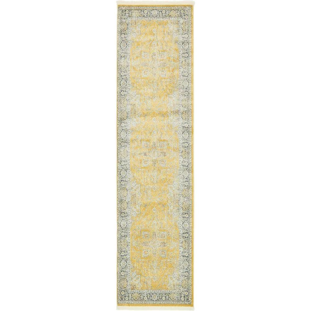 Flash Sale ๐ฏ Baracoa Prado Yellow 2' 7 x 10' 0 Runner Rug by Unique Loom ๐ 3 Flash Sale ๐ฏ Baracoa Prado Yellow 2' 7 x 10' 0 Runner Rug by Unique Loom ๐