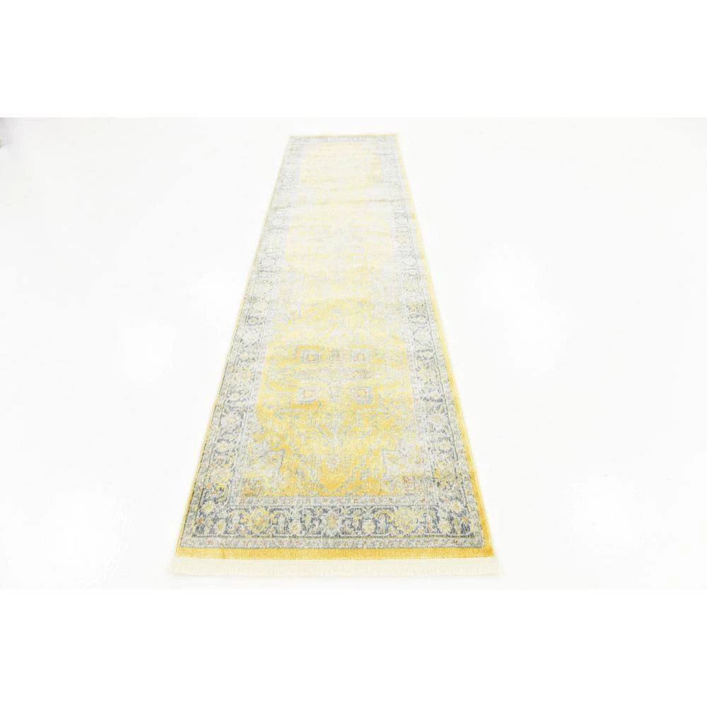 Flash Sale ๐ฏ Baracoa Prado Yellow 2' 7 x 10' 0 Runner Rug by Unique Loom ๐ 5 Flash Sale ๐ฏ Baracoa Prado Yellow 2' 7 x 10' 0 Runner Rug by Unique Loom ๐ - Image 3